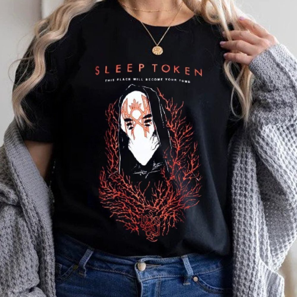 Sleep Token Metal Rock Band Tshirt Gift Shirt For Fans Rock Bands Tee